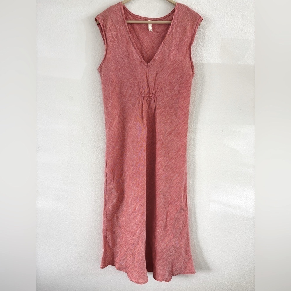 Nuthatch Washed Linen Dress Made in Maine